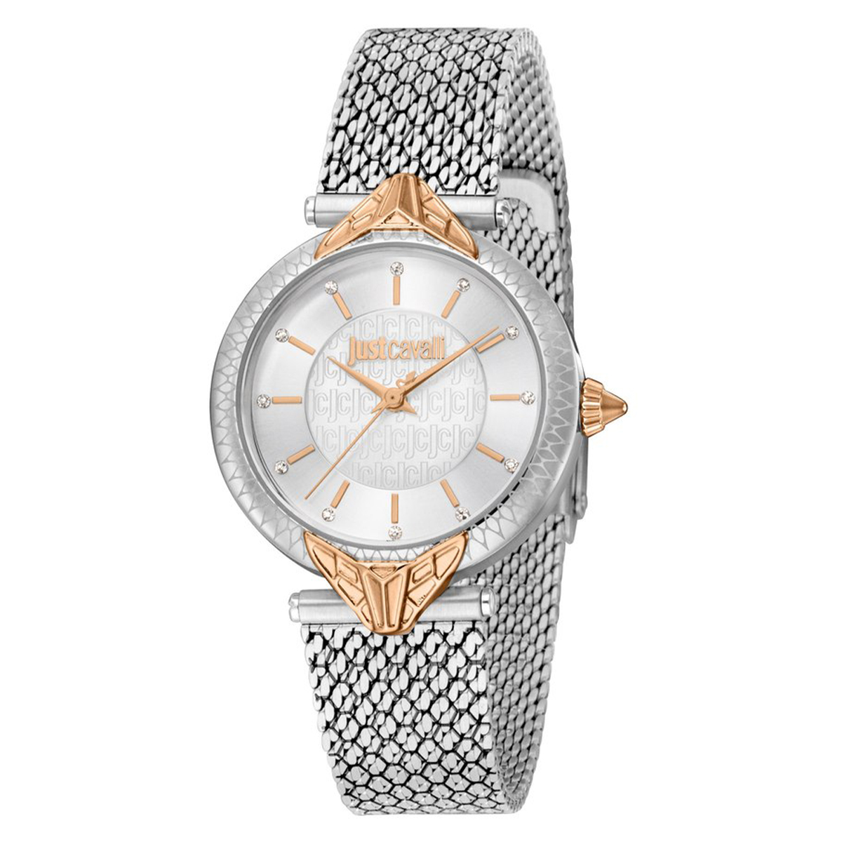 MONTRE JUST CAVALI FEMME SIMPLE ACIER